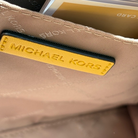 Michael Kors Mirella Yellow Ombré Crossbody - Picture 5 of 6